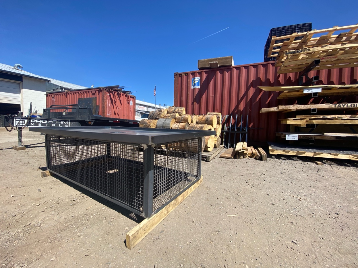 Chimney cap ready for delivery